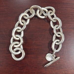 Silpada .925 Sterling Silver Link Bracelet B2187 Toggle